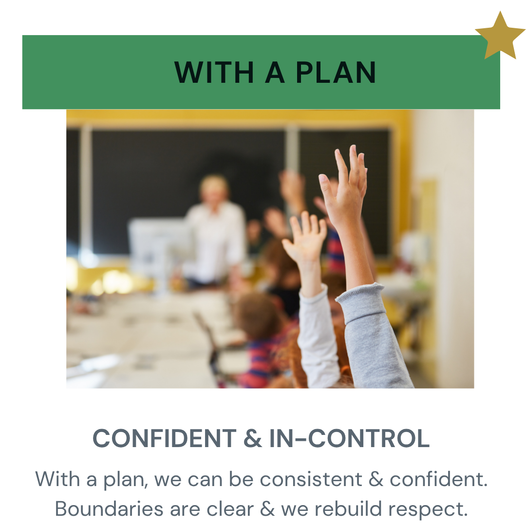 with a classroom management plan