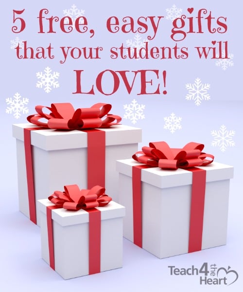 5 Simple Holiday Student Gift Ideas from Teachers -