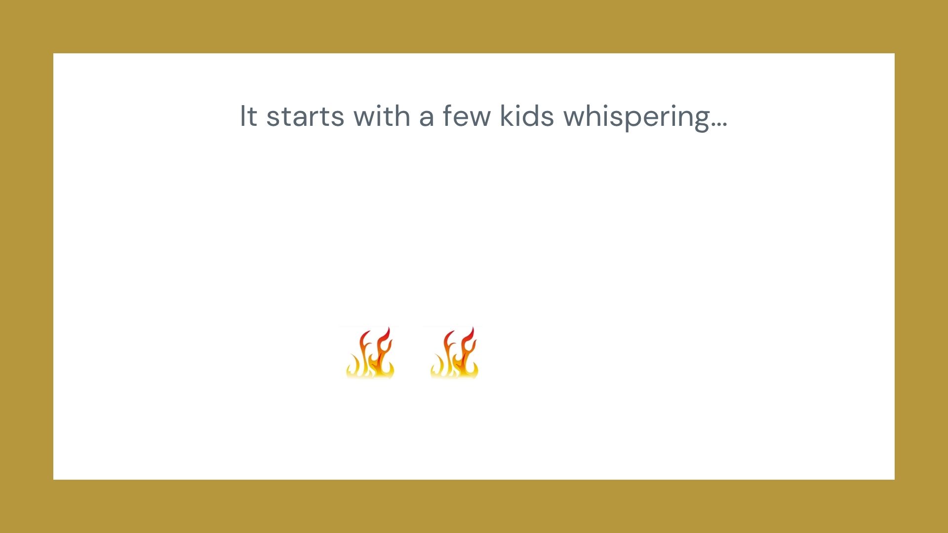 One missing element can throw everything off.