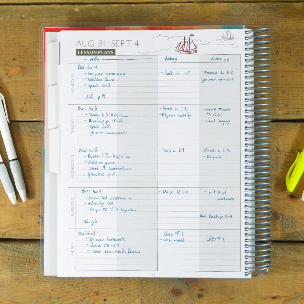 Planner for Christian Teachers: Pray & Plan - Teach 4 the Heart
