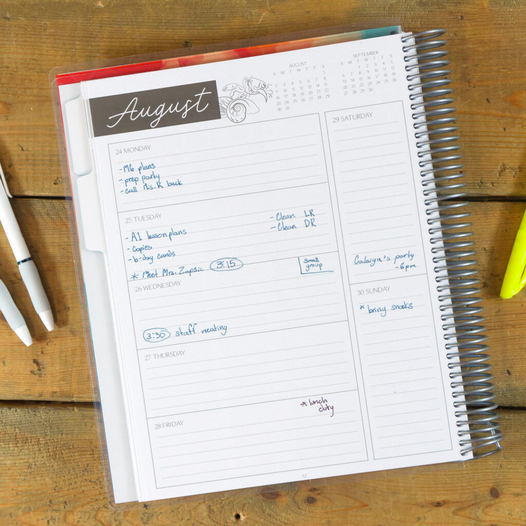 Planner for Christian Teachers: Pray & Plan - Teach 4 the Heart
