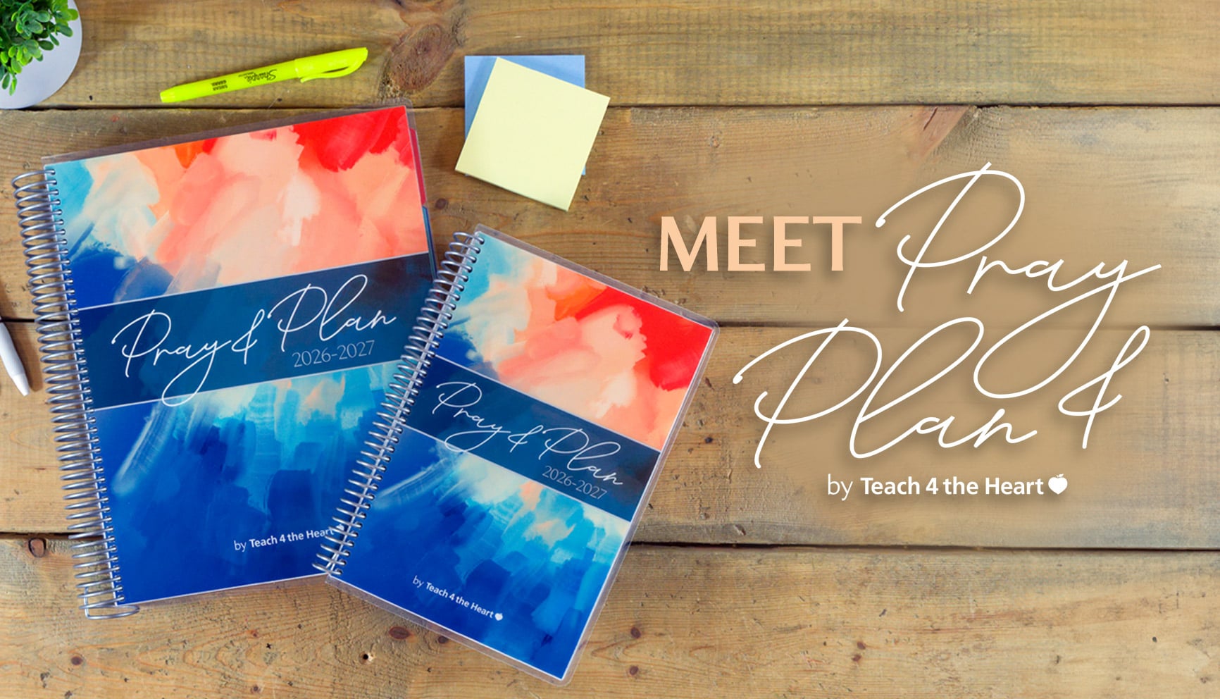 Meet Pray & Plan the planner for Christian teachers